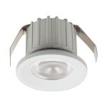   Vivalux LED beépíthető Spot lámpa, 3W, 270lm, 4000K, Ø35x25mm, 230V, fehér, Omix